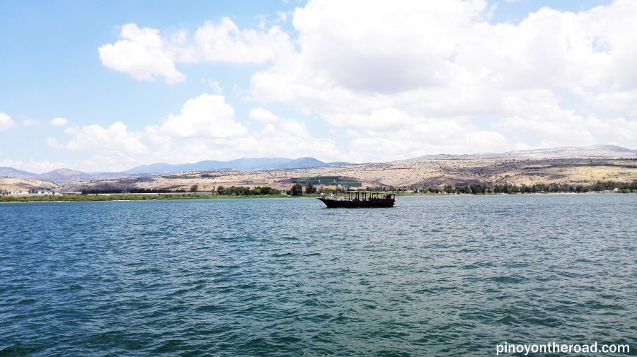 Boat ride on the Sea of Galilee 